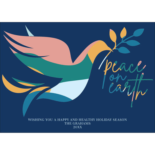 Peace on Earth Flat Holiday Cards